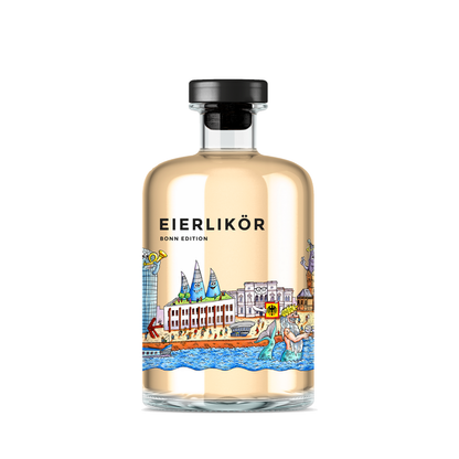 Eierlikör mit Grappa - Städte-Editionen - 14% Vol., 500ml