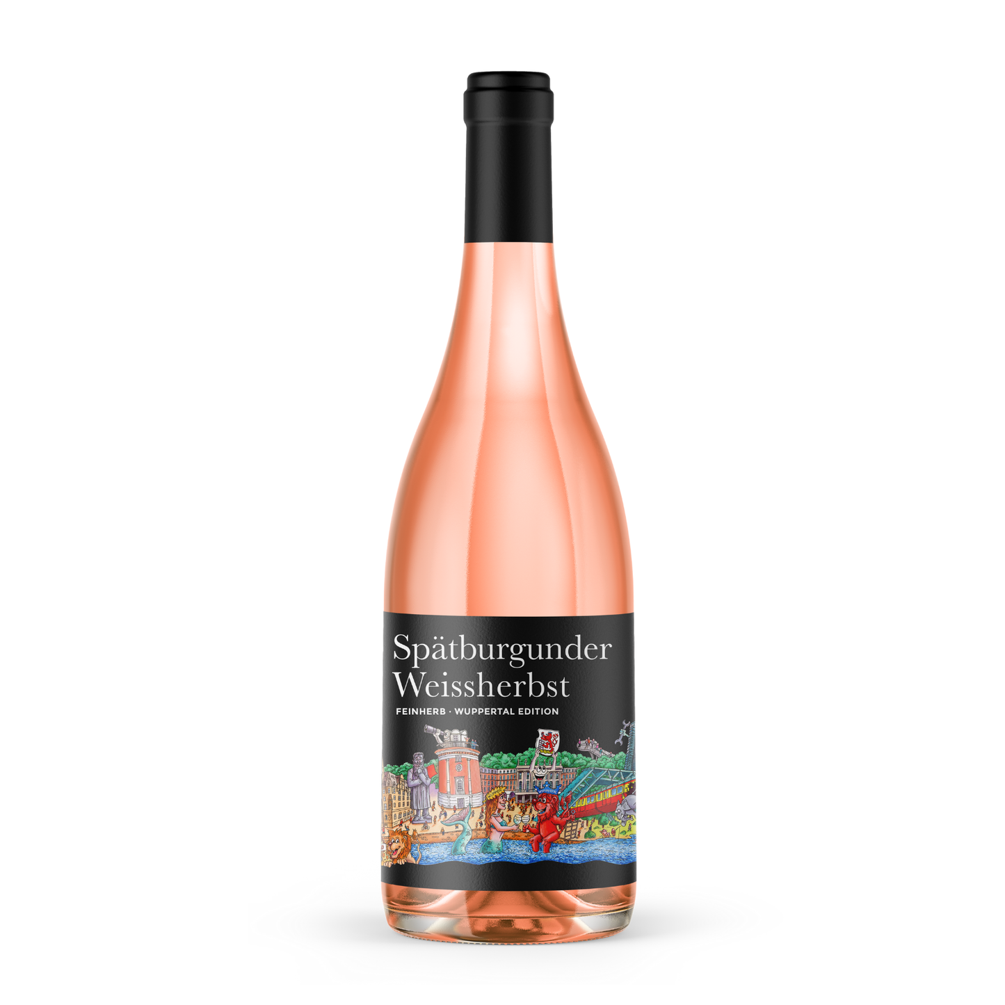 r[h]einwein - Städte-Editionen, Spätburgunder Weißherbst Rosé (feinherb)