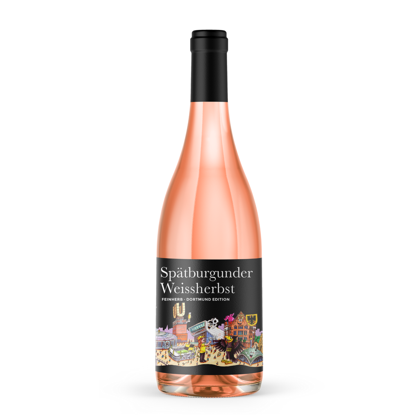 r[h]einwein - Städte-Editionen, Spätburgunder Weißherbst Rosé (feinherb)