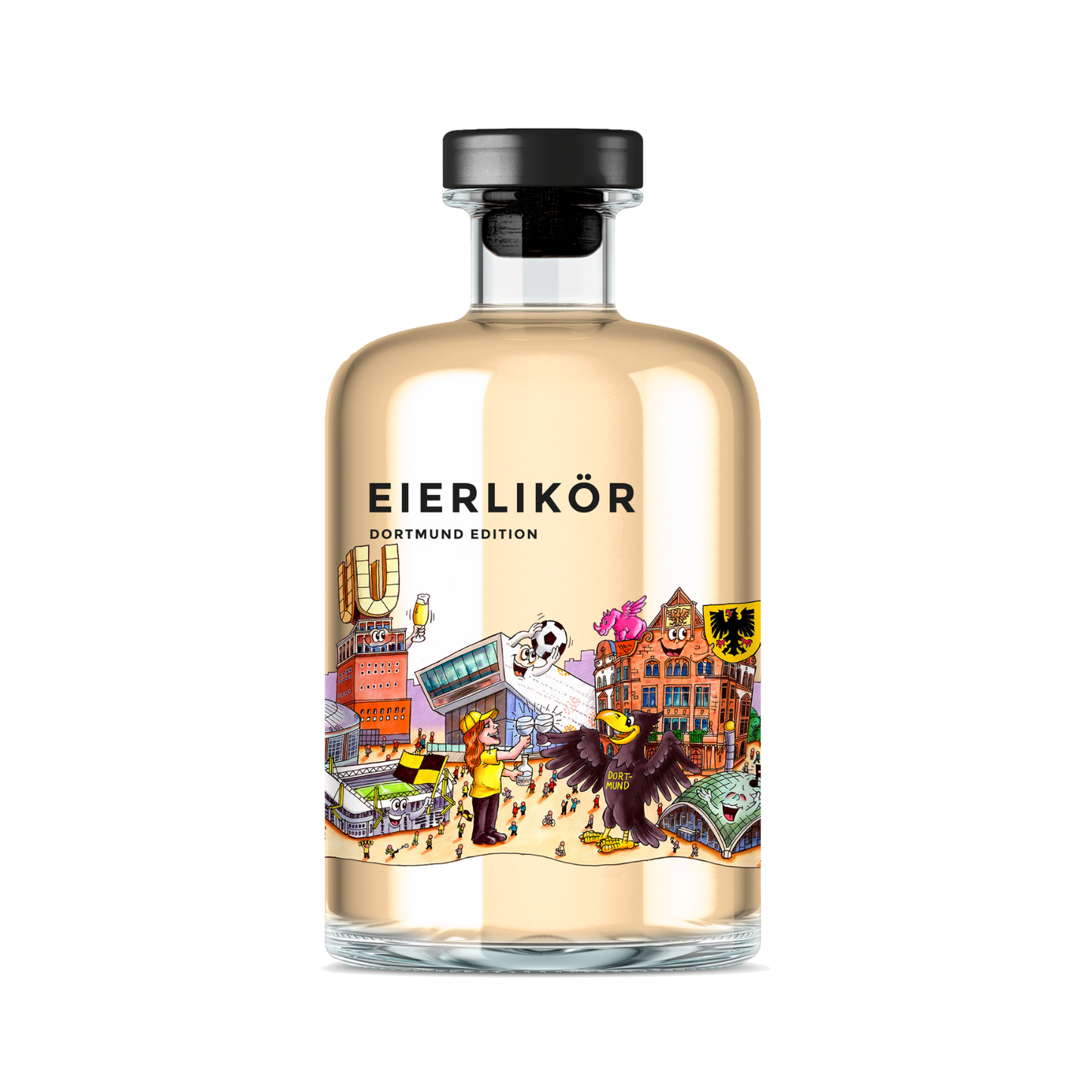 Eierlikör mit Grappa - Städte-Editionen - 14% Vol., 500ml