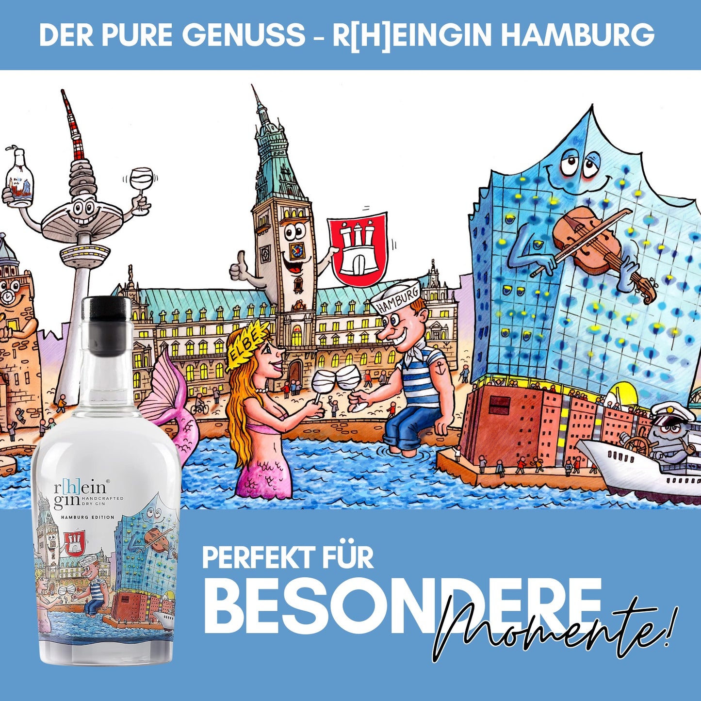 r[h]eingin Tilly Hamburg Edition inkl. Geschenkverpackung