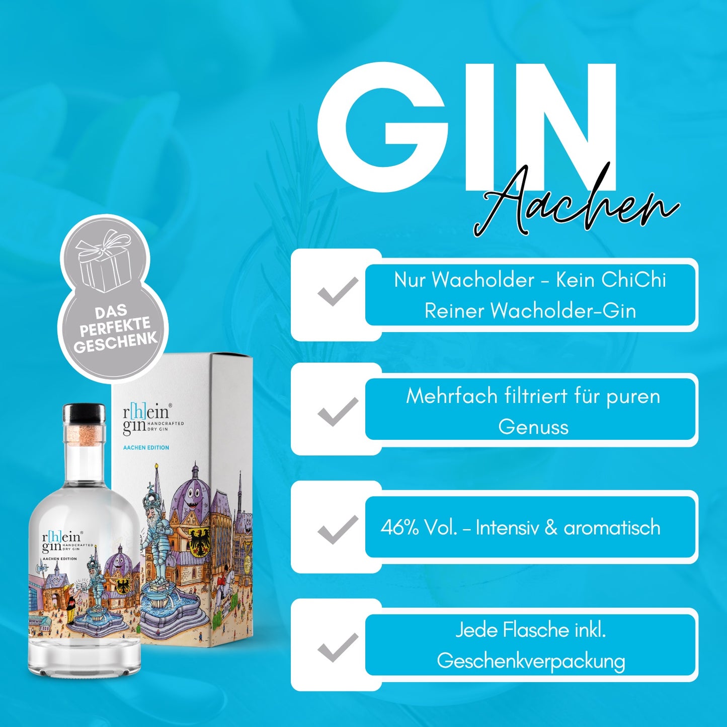 r[h]eingin Tilly Aachen Edition inkl. Geschenkverpackung