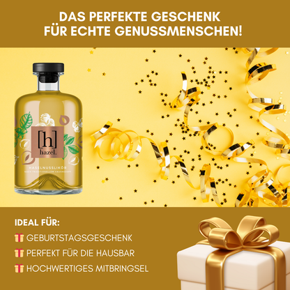 hazel. - Haselnusslikör - nach traditionellem Hausrezept