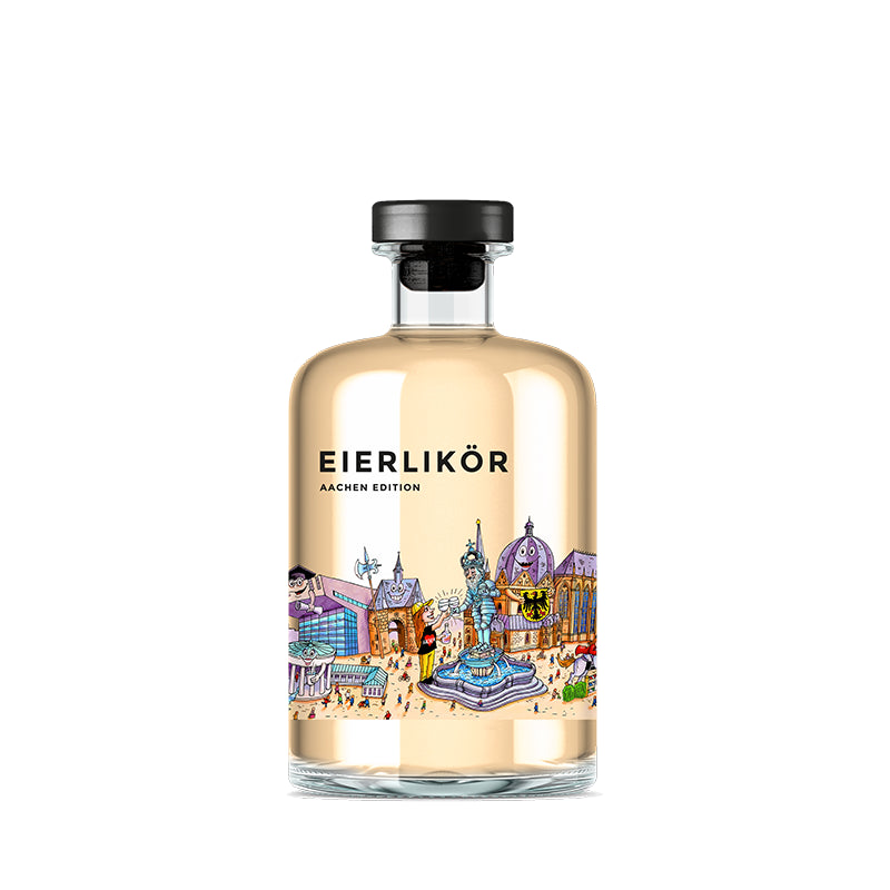 Eierlikör mit Grappa - Städte-Editionen - 14% Vol., 500ml