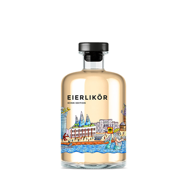 Eierlikör mit Grappa - Städte-Editionen - 14% Vol., 500ml