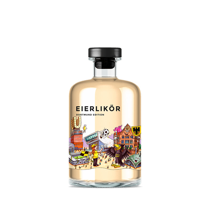 Eierlikör mit Grappa - Städte-Editionen - 14% Vol., 500ml