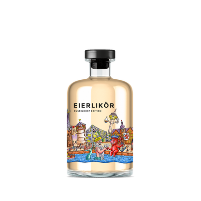 Eierlikör mit Grappa - Städte-Editionen - 14% Vol., 500ml