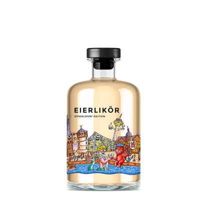 Eierlikör mit Grappa - Städte-Editionen - 14% Vol., 500ml
