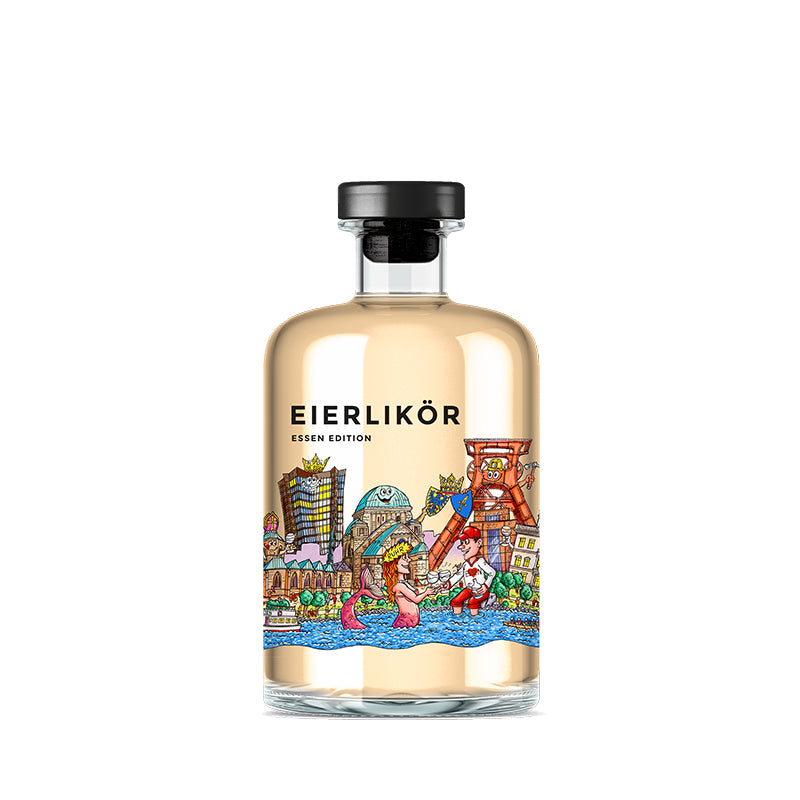 Eierlikör mit Grappa - Städte-Editionen - 14% Vol., 500ml