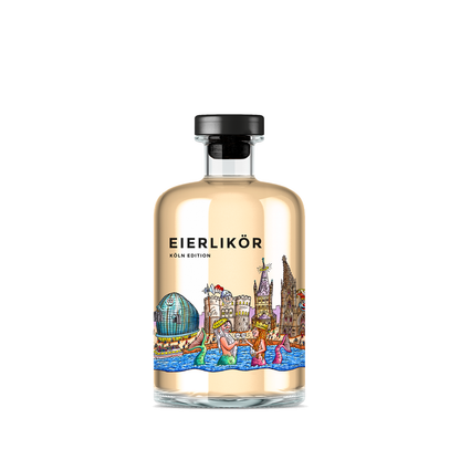 Eierlikör mit Grappa - Städte-Editionen - 14% Vol., 500ml