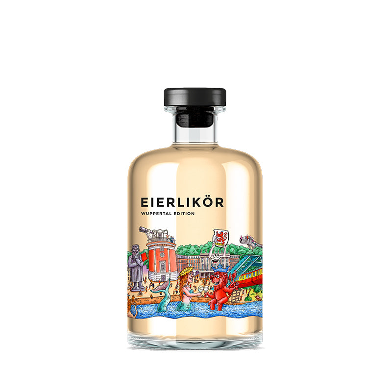 Eierlikör mit Grappa - Städte-Editionen - 14% Vol., 500ml