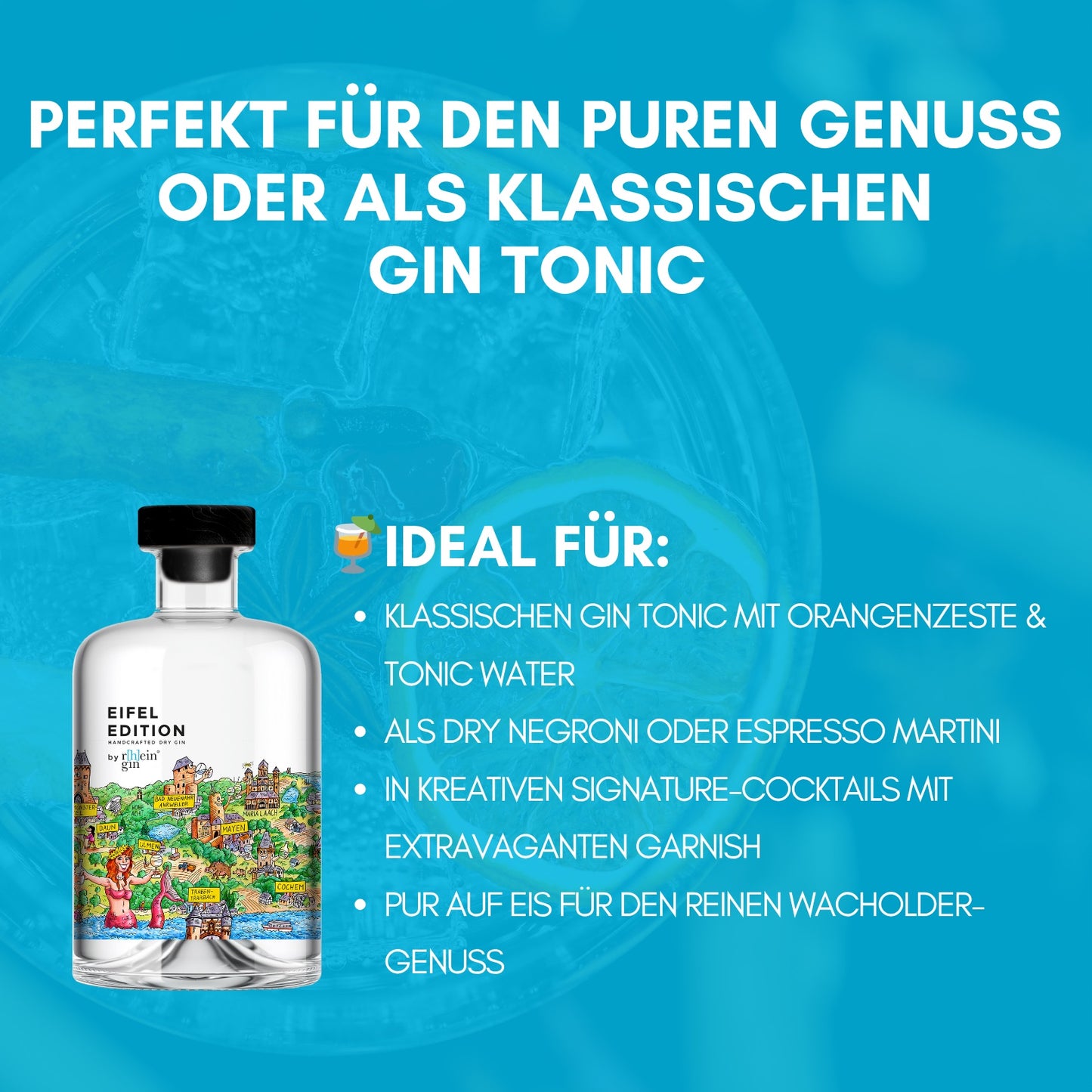 Eifel Gin Perfekter Genuss als Gin Tonic