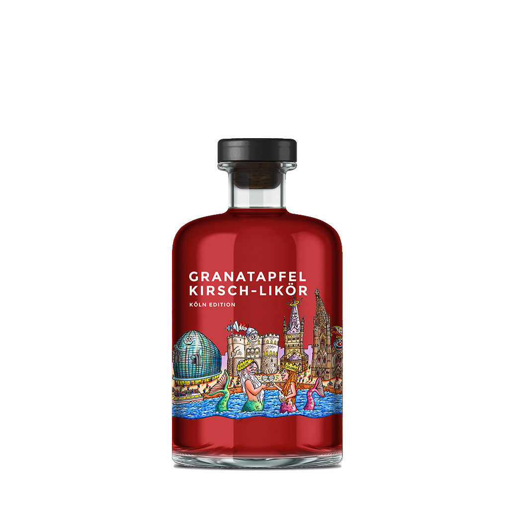 Granatapfel-Kirsch-Likör - Städte Editionen