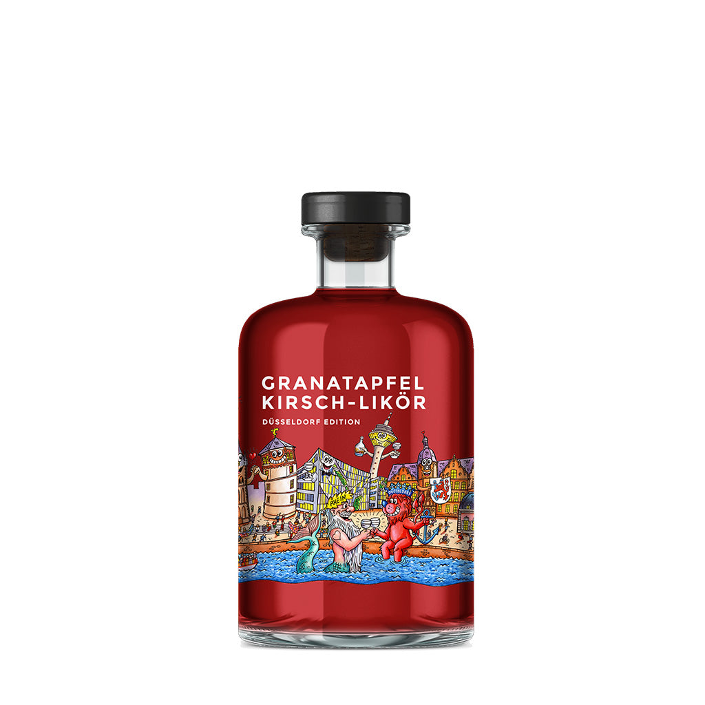 Granatapfel-Kirsch-Likör - Städte Editionen