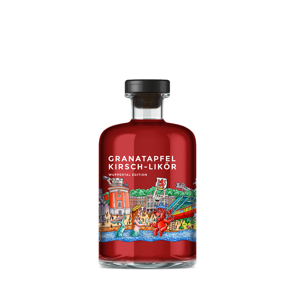 Granatapfel-Kirsch-Likör - Städte Editionen