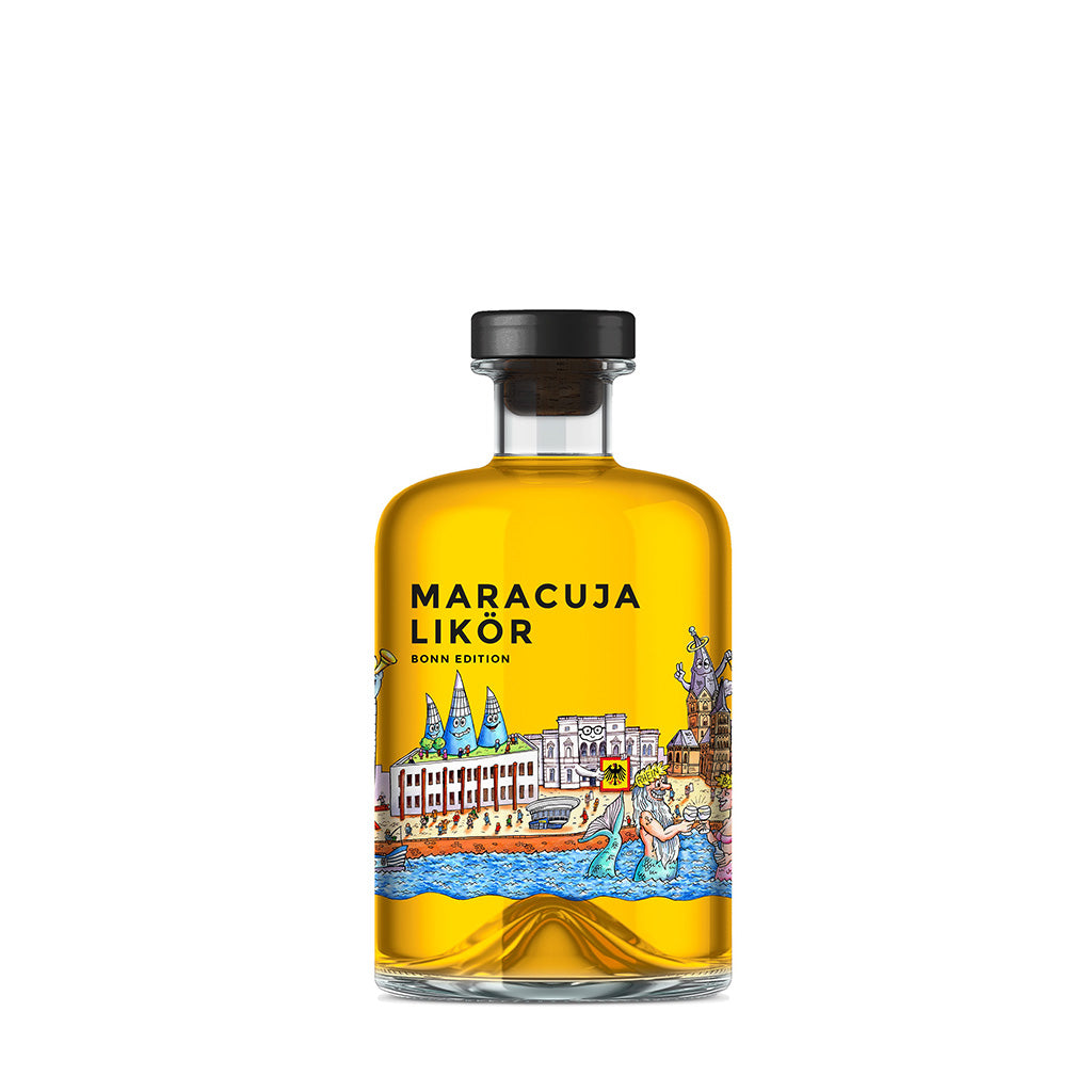 Maracujalikör mit Maracuja-Saft - Städte Editionen