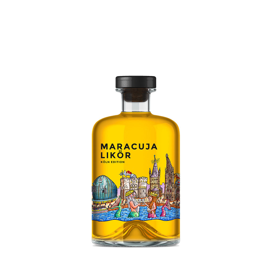 Maracujalikör mit Maracuja-Saft - Städte Editionen