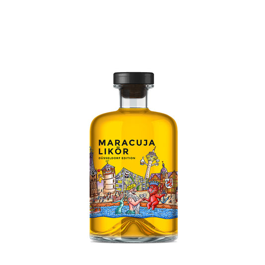 Maracujalikör mit Maracuja-Saft - Städte Editionen