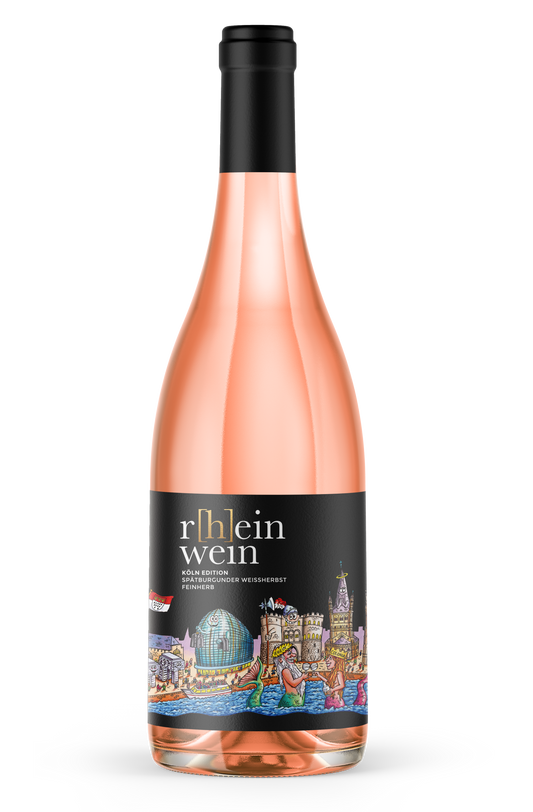 r[h]einwein - Städte-Editionen, Spätburgunder Weißherbst Rosé (feinherb)