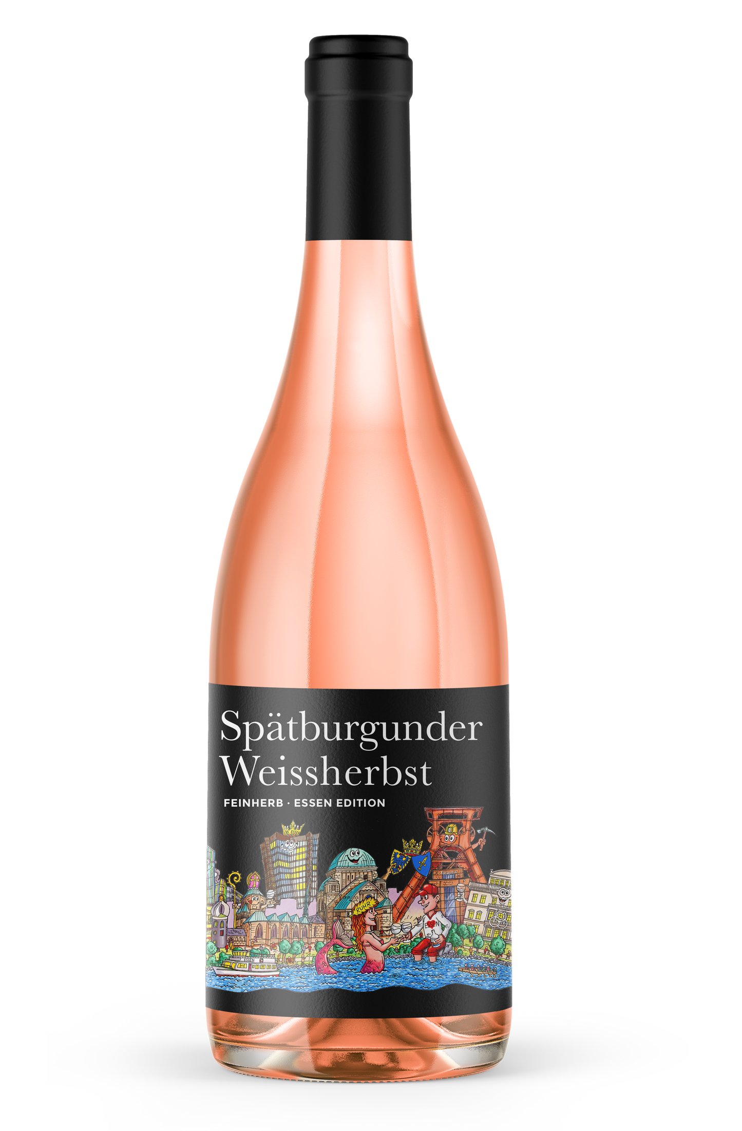 r[h]einwein - Städte-Editionen, Spätburgunder Weißherbst Rosé (feinherb)