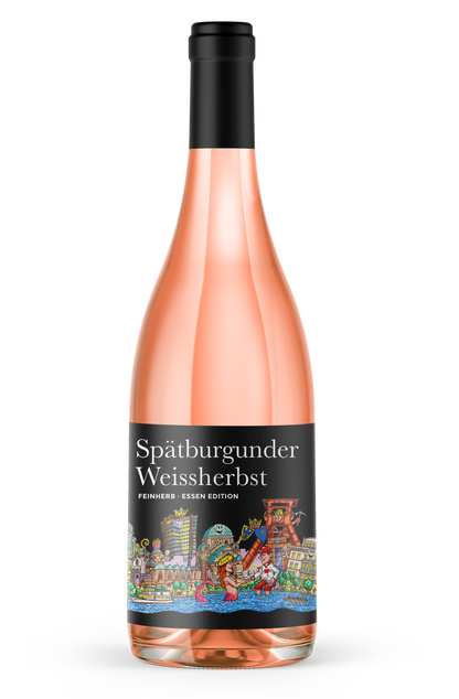 r[h]einwein - Städte-Editionen, Spätburgunder Weißherbst Rosé (feinherb)