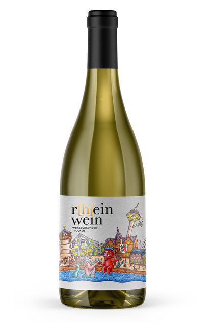 r[h]einwein - Städte-Editionen, Weissburgunder (trocken)