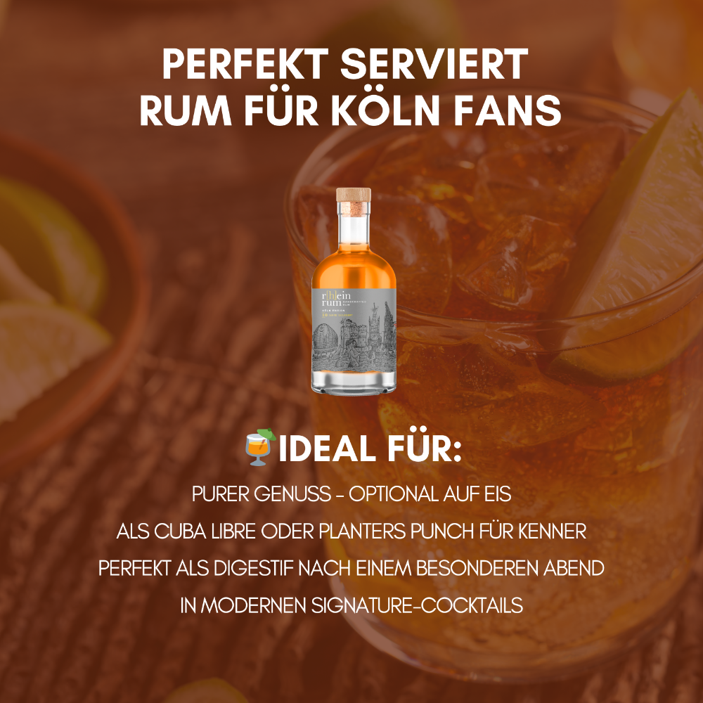 Rezeptideen Tilly Köln Rum, Cuba Libre. planters punch, digestif, cocktails, longdrinks