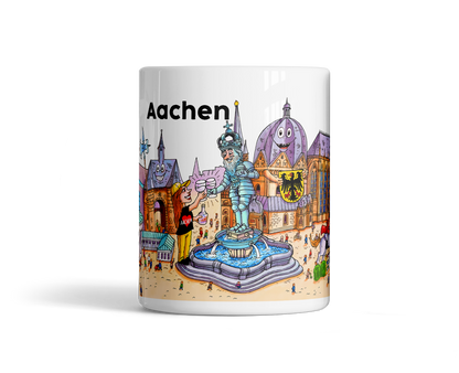 Tasse Städte Skyline