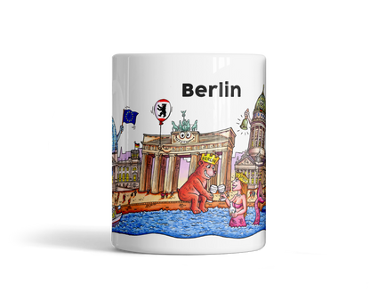 Tasse Städte Skyline