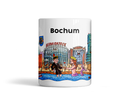 Tasse Städte Skyline