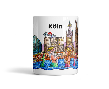 Tasse Städte Skyline