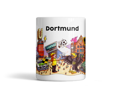 Tasse Städte Skyline