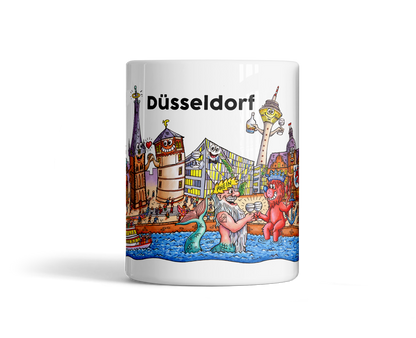 Tasse Städte Skyline