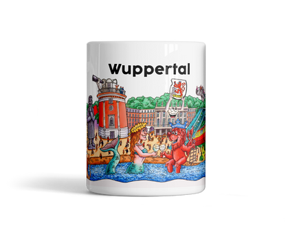 Tasse Städte Skyline