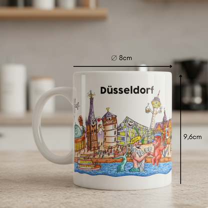 Tasse Städte Skyline