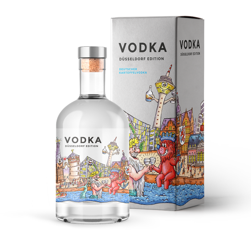 Vodka - Tilly-Städte-Editionen (Kartfoffelvodka), 37,5% Vol., 500ml