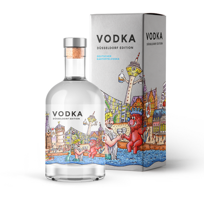 Vodka - Tilly-Städte-Editionen (Kartfoffelvodka), 37,5% Vol., 500ml