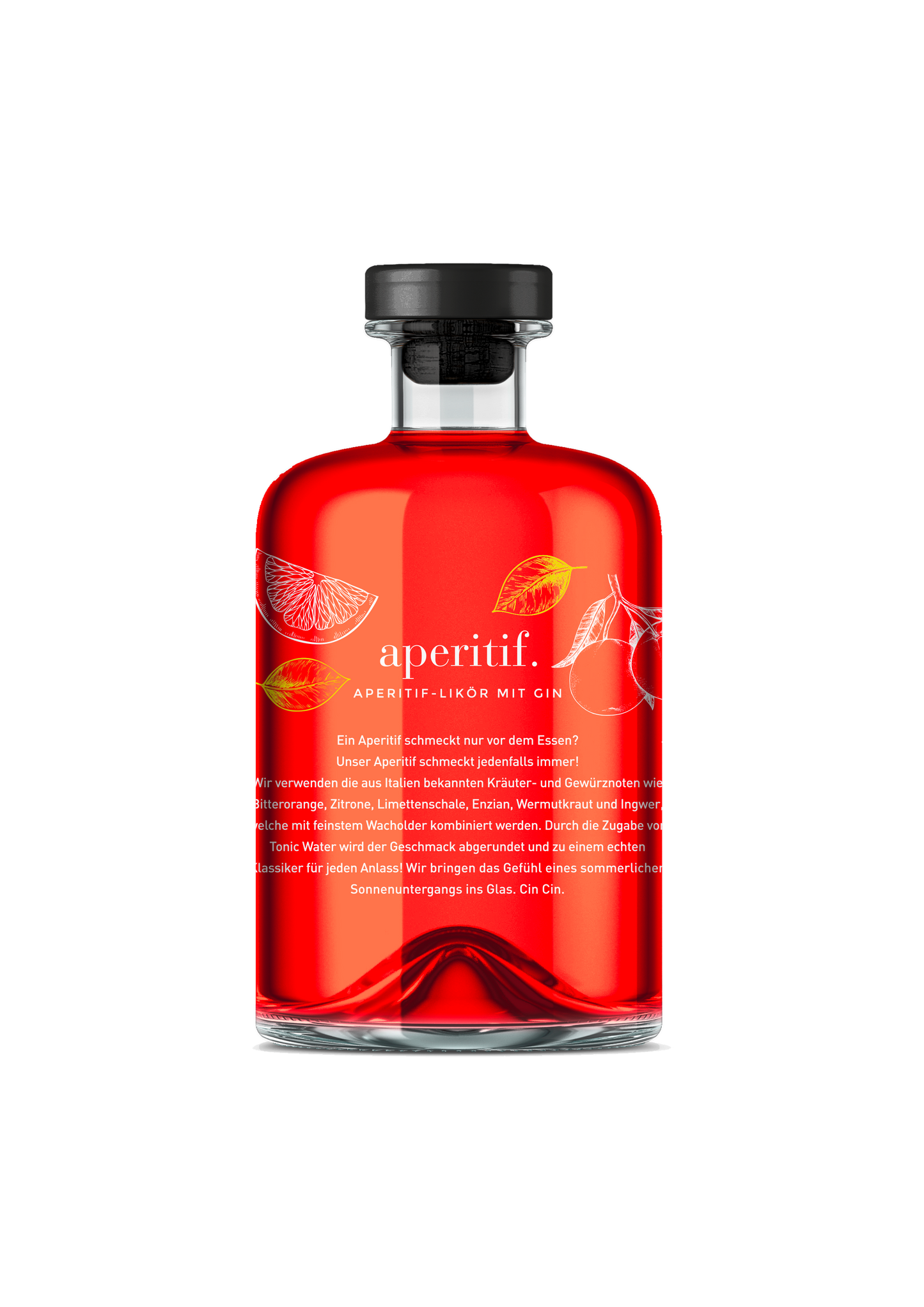 aperitif. - Aperitif-Likör mit Gin