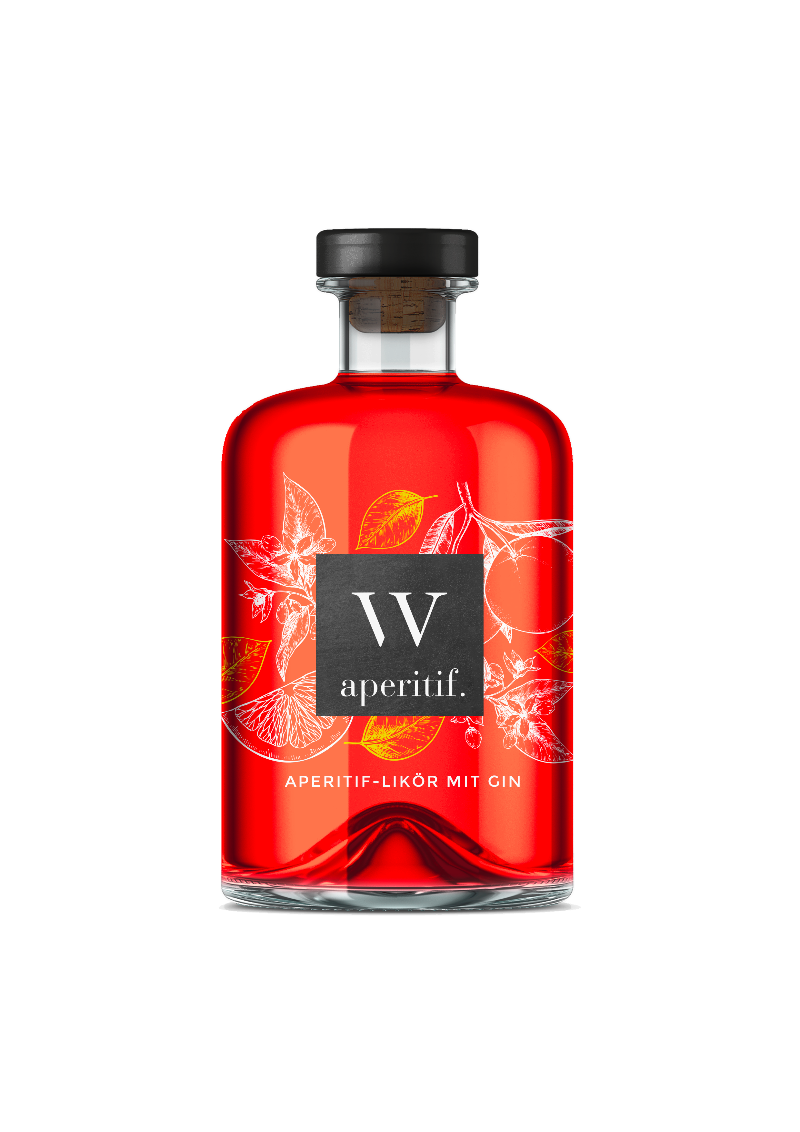 aperitif. - Aperitif-Likör mit Gin