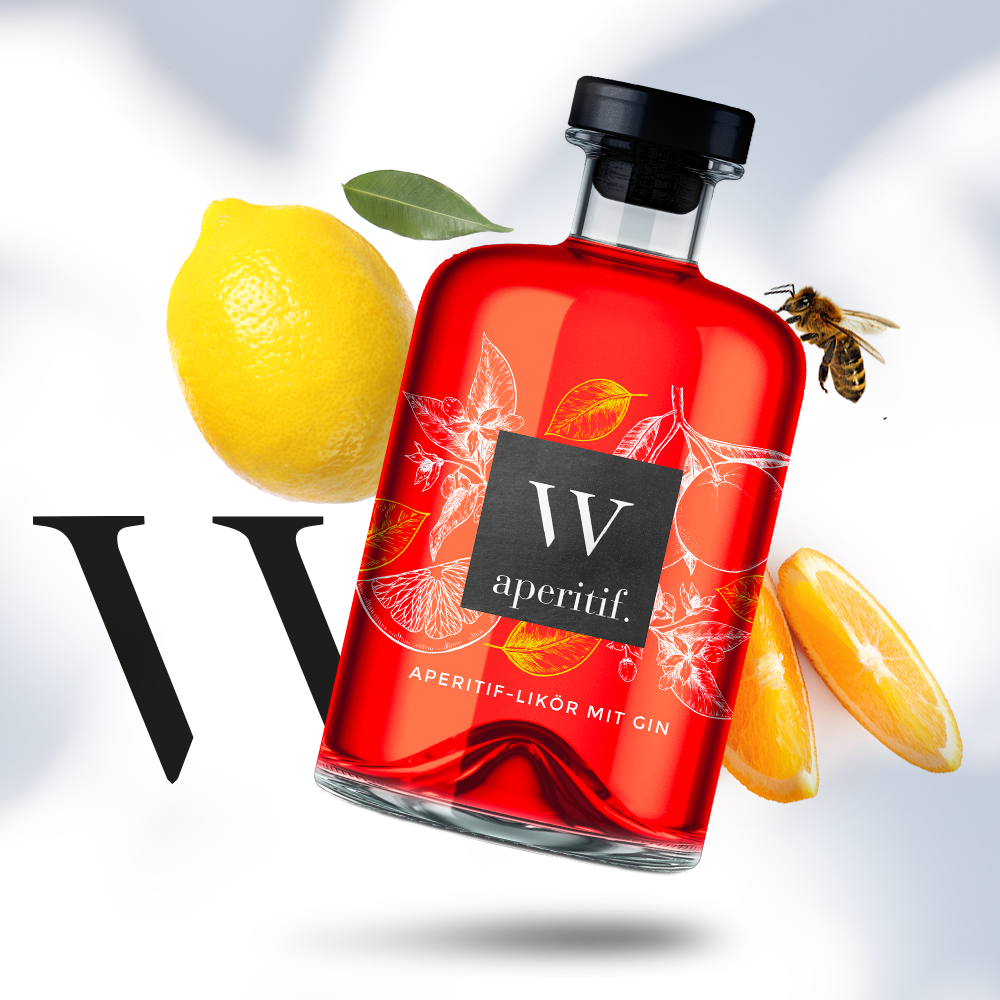 aperitif. - Aperitif-Likör mit Gin