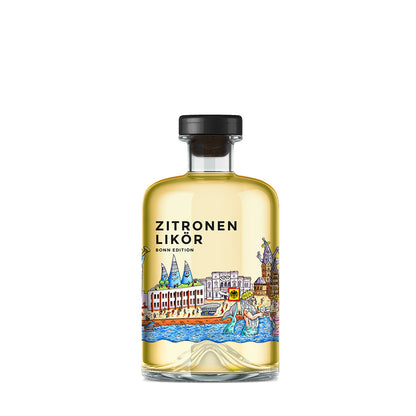 Zitronenlikör mit Zitronensaft - Städte Editionen