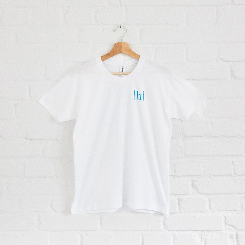 rheingin T-Shirt Logo front weiß