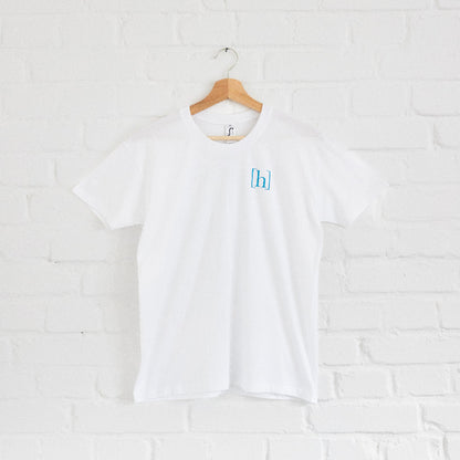 rheingin T-Shirt Logo front weiß