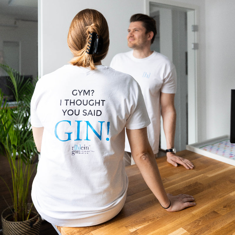 Männer Frauen rheingin T-Shirt Spruch